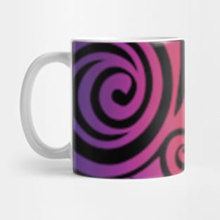 Whimsical Swirls Pattern Mug